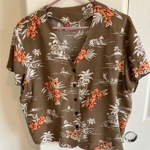 Vintage Hilo Hattie, short sleeved shirt